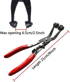 img 1 attached to Enhanced Performance: Angled Pliers with Coolant Swivel Locking Feature