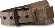 👖 dakine standard ryder belt: stylish and versatile dark olive accessory in one size logo