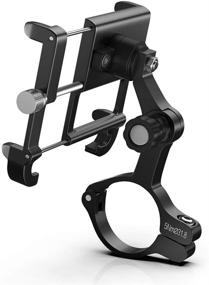 img 3 attached to 📱 GUB Plus 11 Bike Phone Mount, Alloy Bicycle & Motorcycle Holder with 360° Rotation, Aluminum for iPhone 11 12 Pro Max Mini X XR Xs 8 Plus, Samsung S20 S10/S6 - GPS Mount for 4-7 Inch Screen Sizes