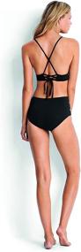 img 1 attached to Seafolly Womens Quilted Waisted Swimsuit