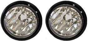 img 4 attached to 🚗 Fog Lamp - Driver and Passenger Side (Compatible with Freightliner Columbia and Century)