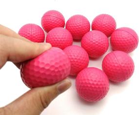 img 1 attached to 12-Pack BCQLI Pink Foam Golf Practice Balls