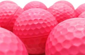 img 2 attached to 12-Pack BCQLI Pink Foam Golf Practice Balls