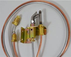 img 1 attached to 🔥 Reliable Water Heater Pilot Assembly with Thermocouple and Gas Tubing - Natural Gas