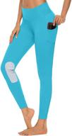 🏇 chinfun kids horse riding tights: performance schooling breeches with knee patch - pull-on equestrian tights for young riders logo