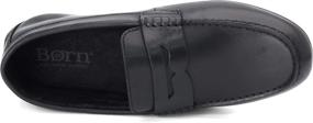 img 1 attached to Born H45903 Men's Andes Black Loafers & Slip-Ons: Superior Style and Comfort