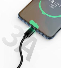 img 1 attached to 🔌 Короткий USB C к USB-кабель от CableCreation: быстрая зарядка, 6 дюймов, 3А, 480Мбит/с передача данных, совместим с Power Bank, стилусом, S21 S20 Pixel GoPro Hero - Черный