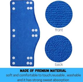 img 2 attached to 💦 Washable Reusable Sweatband Accessories: Upgrade Your Exercise Routine with Sweatbands