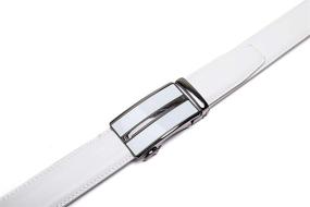 img 2 attached to Leather Automatic Ratchet Perfect Functional Men's Accessories for Belts