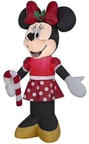 img 2 attached to Gemmy Inflatable Minnie 3.5' - 🎈 A Must-Have Disney Decor for Your Yard!