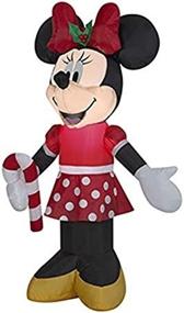 img 1 attached to Gemmy Inflatable Minnie 3.5' - 🎈 A Must-Have Disney Decor for Your Yard!