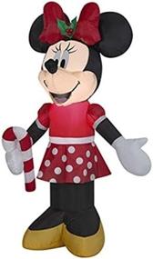 img 4 attached to Gemmy Inflatable Minnie 3.5' - 🎈 A Must-Have Disney Decor for Your Yard!