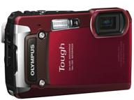 📷 red olympus tg-820 12mp camera – shockproof, waterproof, freeze-proof (old model) logo