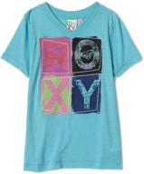 roxy lovebug v neck burnout 10 girls' clothing logo