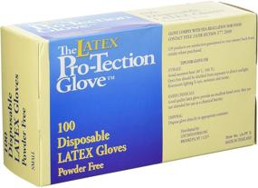 img 1 attached to Comfitwear Size Small Latex Gloves