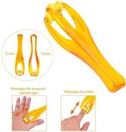 👐 10 pcs finger massager rings and 2 pcs rolling hand massager set: relieve stress, relax overworked fingers & toes, promote blood circulation logo