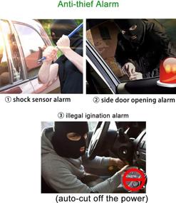 img 1 attached to Smart Keyless Entry Car Alarm System with APP Control by BANVIE