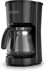 img 4 attached to ☕ BLACK+DECKER 5-Cup Coffeemaker Review: Sleek and Efficient CM0700BZ in Black