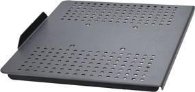 img 2 attached to 💻 VIVO Laptop Notebook Steel Tray Platform for VESA Mount Stand - Reliable 100mm Plate Hole Compatibility