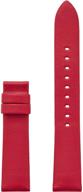 ⌚ red michael kors women's sofie leather strap watch 18 (model: mkt9080) logo