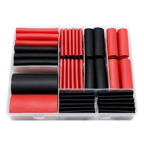 img 4 attached to 80 Pcs Shrink Tubing Polyolefin