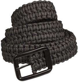 img 1 attached to Mil Tec Paracord Belt Black 130Cm