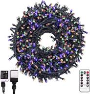 danli 105ft connectable fairy twinkle lights: 300 led 8 modes for home decoration, christmas, patio, garden, wedding party - outdoor string lights логотип