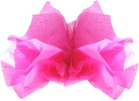 img 2 attached to 🎁 Premium Quality 20” X 20” Hot Pink Gift Wrap Tissue Paper - 100 Sheets, Solid Color