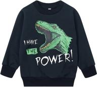 🚗 adorable toddler cars sweatshirts: crewneck pullover for boys' clothing & fashion logo