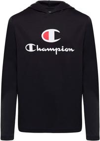 img 4 attached to 👕 Champion Sleeve Clothes X Large Stealth Boys' Tops, Tees & Shirts: Stylish and Comfortable!