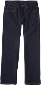 img 3 attached to 👖 Carhartt Boys' Dark Denim Pant: Top-Quality Boys' Clothing