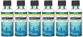 img 1 attached to Get Fresh Breath with Listerine Cool Mint 3.2 oz. (Pack of 6)