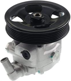 img 3 attached to 🔧 Premium Power Steering Pump with Pulley for Volvo XC90 V8 4.4L (2005-2011) - Replacement Option