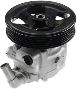 img 4 attached to 🔧 Premium Power Steering Pump with Pulley for Volvo XC90 V8 4.4L (2005-2011) - Replacement Option