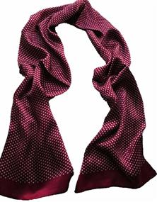 img 1 attached to 🧣 Men's Winter Neckerchief Scarf - Double Layered Accessory in Scarves