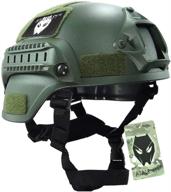 🎯 atairsoft mich 2000 helmet with side rail, nvg mount - tactical airsoft & paintball gear logo
