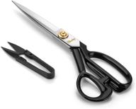 ✂️ chooling dressmaking scissors - fabric sewing shears for dressmakers - tailor's scissors for cutting fabric, leather cl-028-r10-a logo