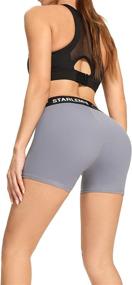 img 1 attached to Starlemon Compression Volleyball Spandex Workout Sports & Fitness