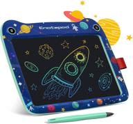 🌌 electronic drawing tablet 9'' - universe themed doodle board for kids and adults - gift logo