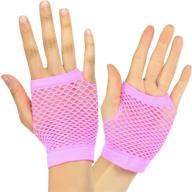 tobeinstyle womens oval net gloves women's accessories and special occasion accessories logo