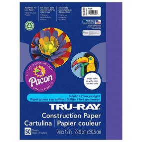 img 1 attached to Tru Ray PAC103019BN Construction Purple Sheets