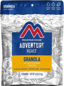 img 3 attached to Granola with Milk & Blueberries | Mountain House Freeze Dried Backpacking & Camping Food | Survival & Emergency Rations