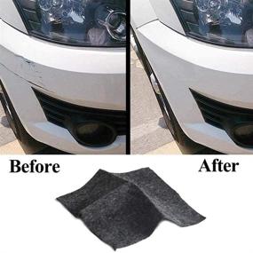 img 2 attached to 🛠️ Emoly Multipurpose Scratch Remover Cloth: Effective Car Paint Repair & Surface Restoration - Nano-Meter Technology, Set of 2