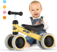 🚴 credo sport baby balance bike | no pedal infant 4 wheels bicycle | 10-24 month toys for 1 year old | birthday gift | balance bike for toddlers logo