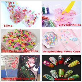 img 3 attached to 100g Resin Flatbacks Slime Accessories Clay Sprinkles: Enhance Your DIY Slime with Charms, Fillers, and Decorations!