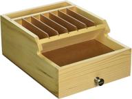 efficient beadalon wooden organizer for streamlined storage logo