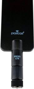 img 2 attached to 📶 Enhance your 4G/LTE Connectivity: Proxicast 5 dBi External Magnetic Antenna for AT&T Nighthawk MR1100, USB800, Velocity and more with TS9 Connectors