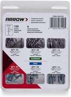 arrow fastener rk6120 ассортиментный набор 120 шт. логотип
