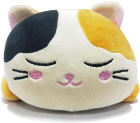 img 3 attached to 🐱 UNIBINGO 14.5" Calico Cat Plush Stuffed Animal Kitten Hugging Pillow: Adorable Mini Plushie for Kids!