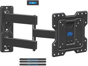 img 4 attached to 📺 Mounting Dream Full Motion TV Wall Mount MD2413-S: Perfect Center Design for 17"-39" TVs, VESA 200 x 200mm, 77lbs. Loading Capacity